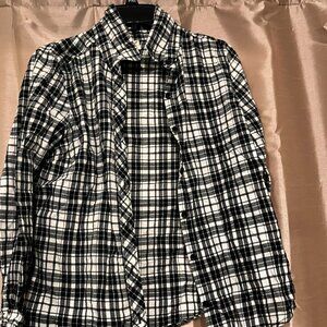Black and White Flannel